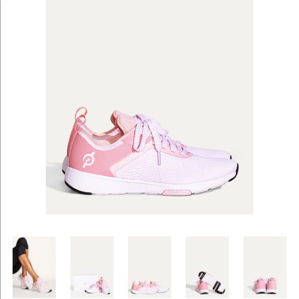Pink Peloton Breast Cancer Awareness Sneaker